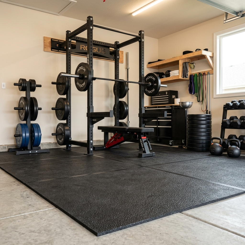 Best Home Gym Flooring Over Concrete: 6 Options Compared (2026)