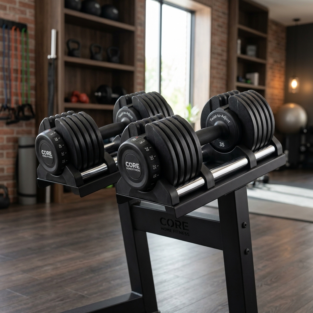 Core Home Fitness Adjustable Dumbbell Set Review (2026)